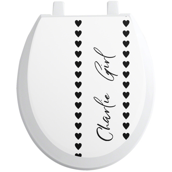 Custom Design Your Own Toilet Seat Decal