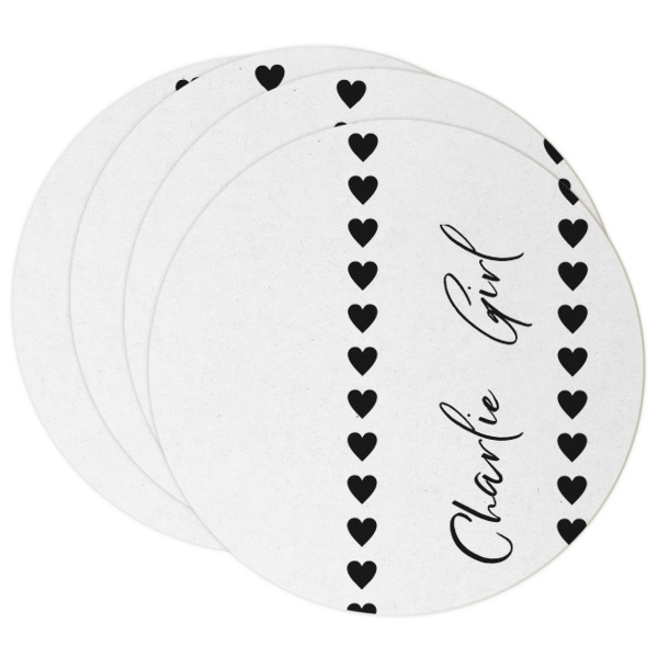 Custom Design Your Own Round Paper Coasters