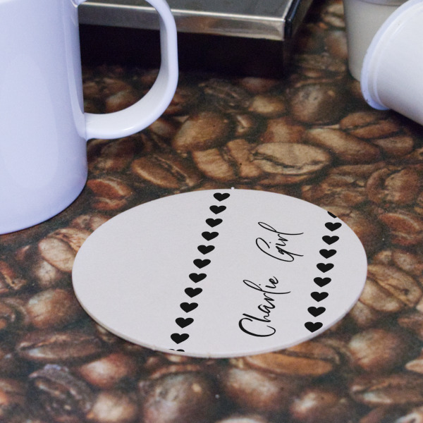 Custom Design - Round Paper Coaster - Front