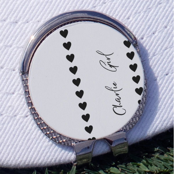 Custom Design Your Own Golf Ball Marker - Hat Clip
