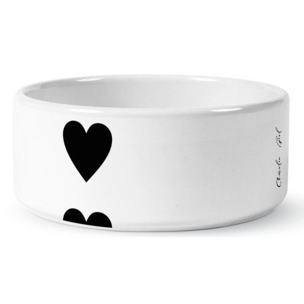 Custom Design Your Own Ceramic Dog Bowl