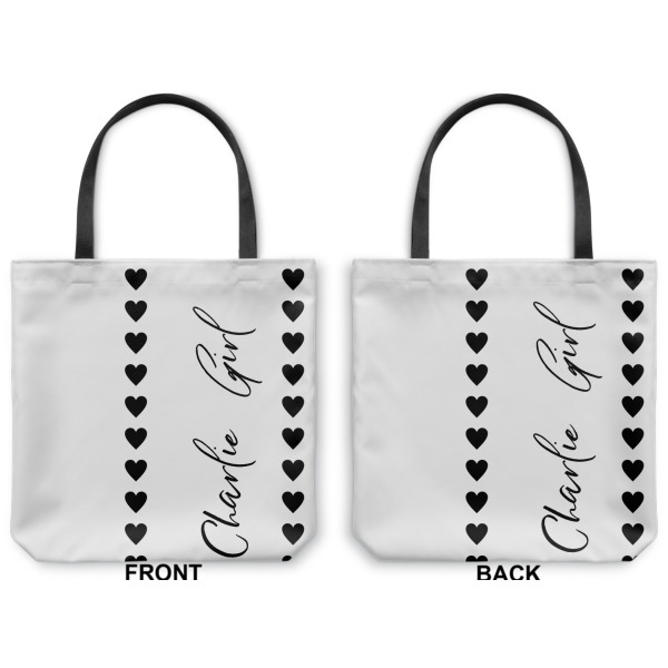 Custom Design - Canvas Tote - Front and Back