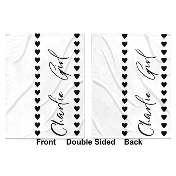 Custom Design - Baby Blanket (Double Sided - Printed Front and Back)