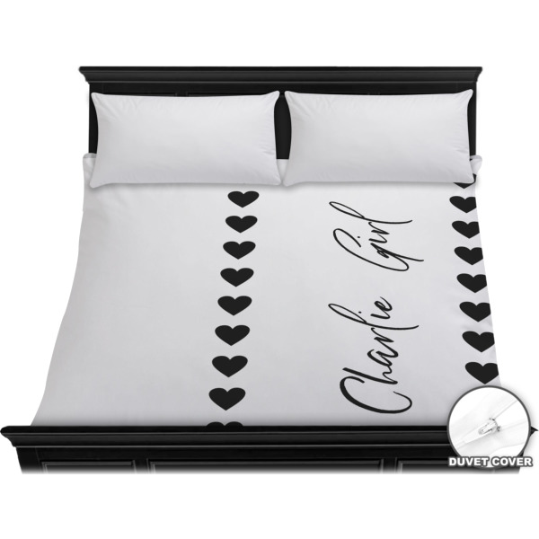 Custom Design Your Own Duvet Cover - King