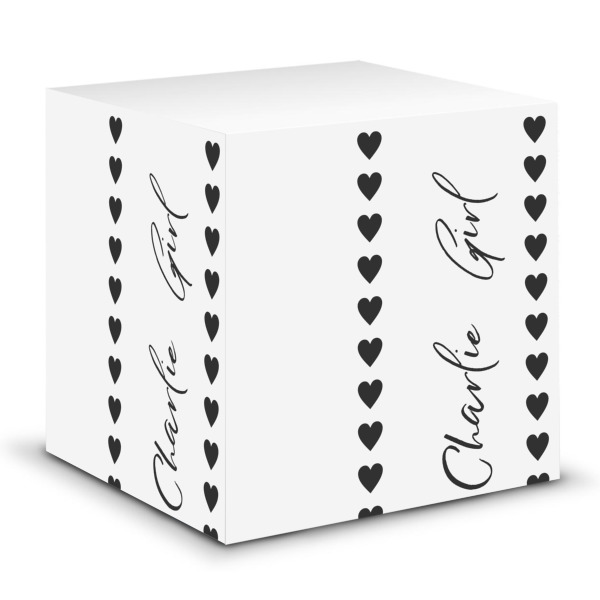 Custom Design Your Own Sticky Note Cube