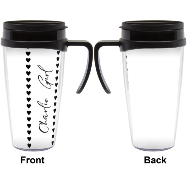 Custom Design - Travel Mug with Black Handle - Approval