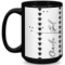 Design Your Own 15 oz Coffee Mug - Black
