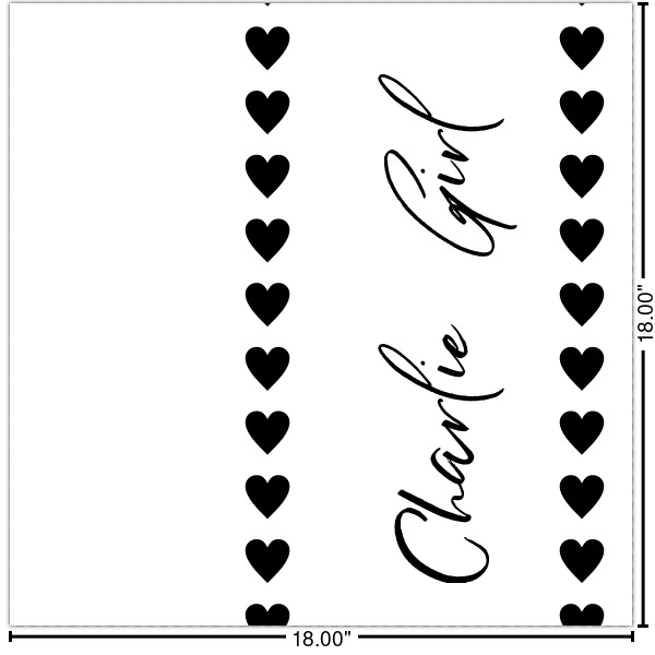 Custom Design Your Own Cabinet Decal - Medium