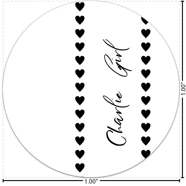 Custom Design Your Own Multipurpose Round Labels - 1"