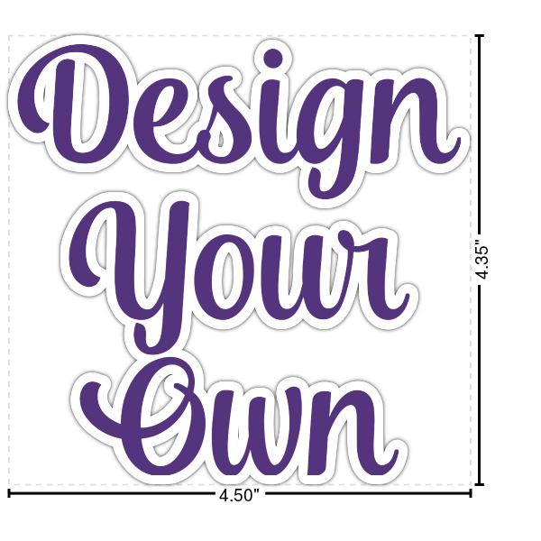 Custom Design Your Own Graphic Iron On Transfer - Up to 4.5" x 4.5"