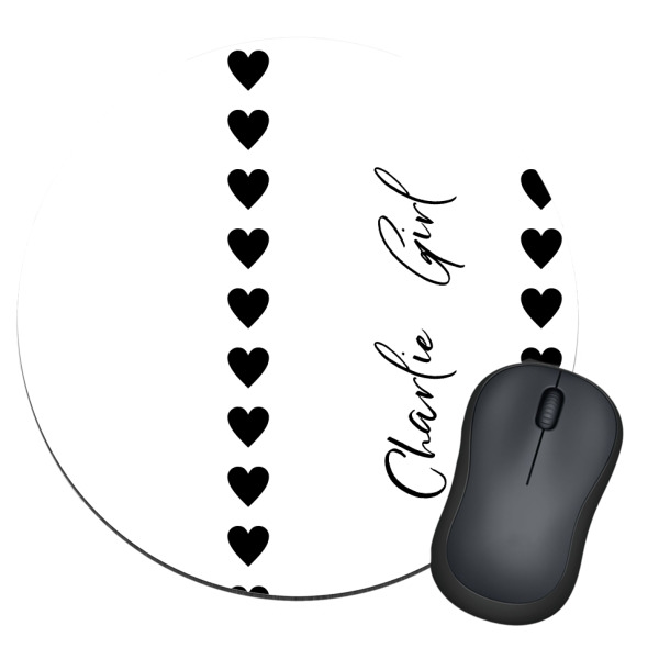 Custom Design Your Own Round Mouse Pad