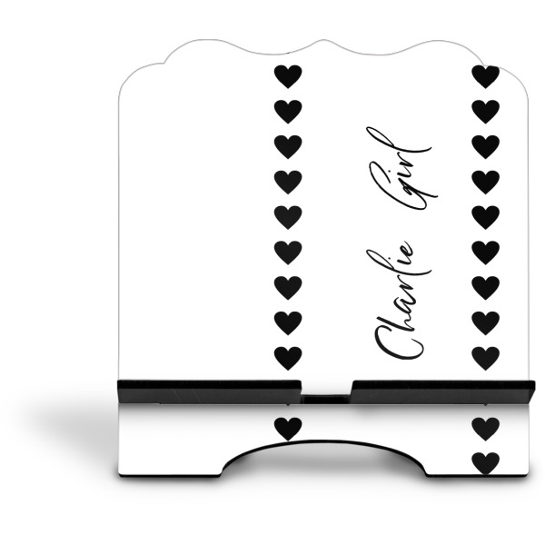 Custom Design - Stylized Tablet Stand - Front without iPad