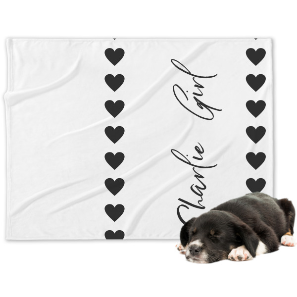 Custom Design Your Own Dog Blanket - Large