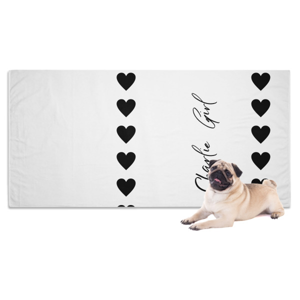 Custom Design Your Own Dog Towel