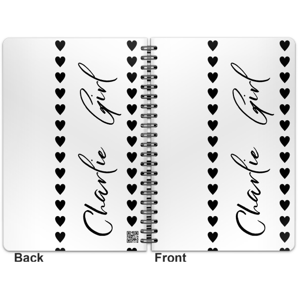 Custom Design - Spiral Journal 7 x 10 - Apvl