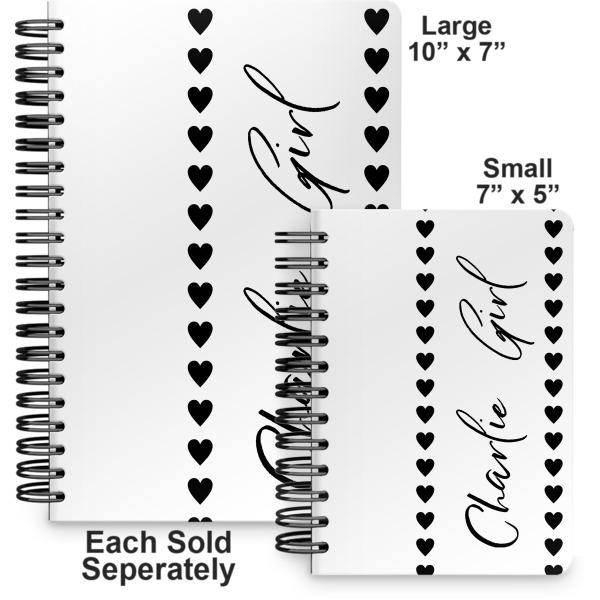Custom Design - Spiral Journal - Comparison
