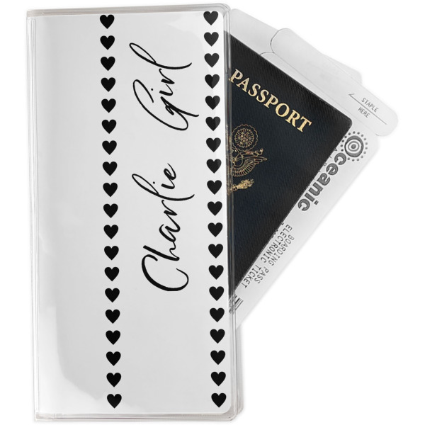 Custom Design Your Own Travel Document Holder
