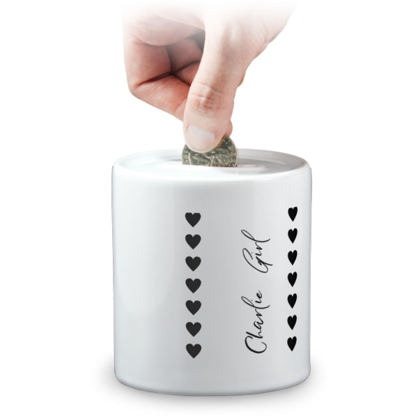 Custom Design Your Own Coin Bank