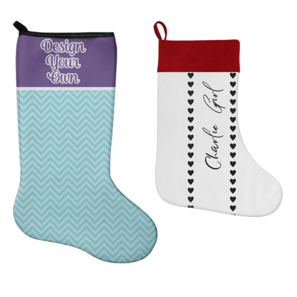 Custom Design - Stockings - Side by Side compare