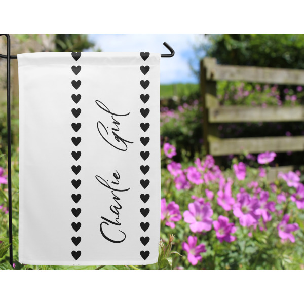 Custom Design - Garden Flag - Outside In Flowers