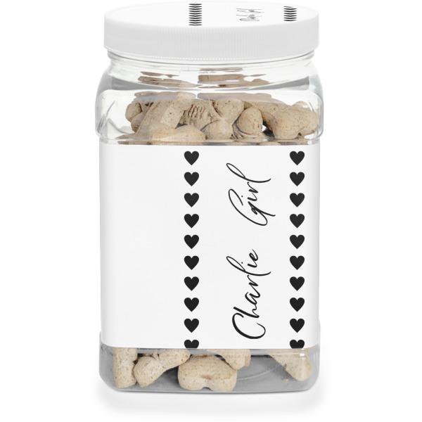 Custom Design Your Own Dog Treat Jar
