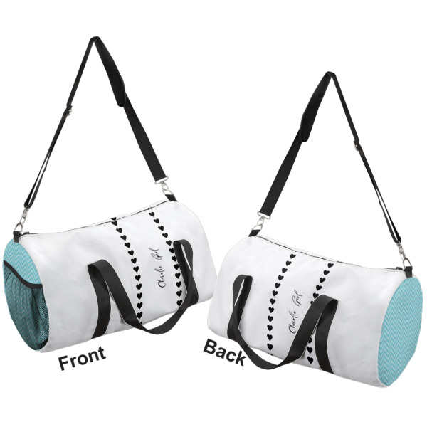 Custom Design - Duffle bag large front and back sides