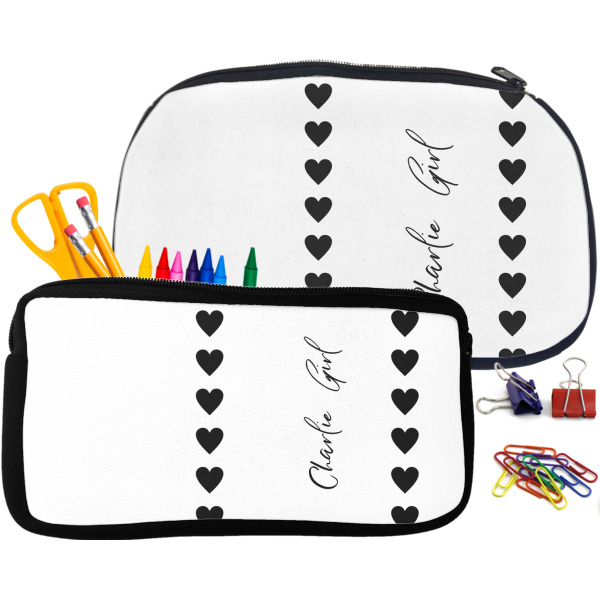 Custom Design - Pencil / School Supplies Bags Small and Medium