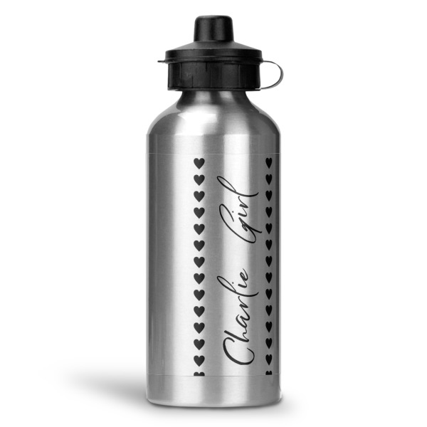 Custom Design Your Own Water Bottles - 20 oz - Aluminum
