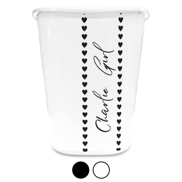 Custom Design - Waste Basket - Both Colors - Front