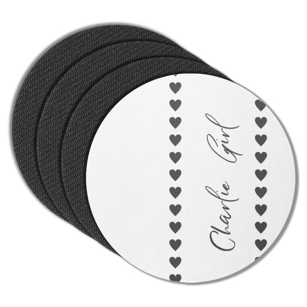 Custom Design - Round Coaster Rubber Back - Main