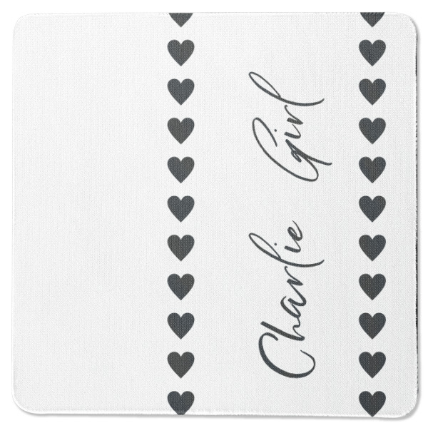 Custom Design - Square Coaster Rubber Back - Single