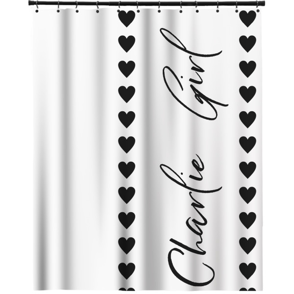 Custom Design Your Own Extra Long Shower Curtain - 70" x 83"