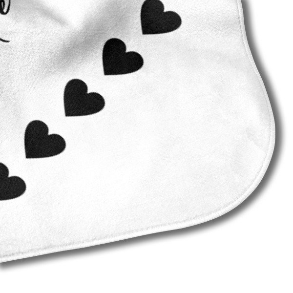 Custom Design - Hooded Baby Towel- Detail Corner