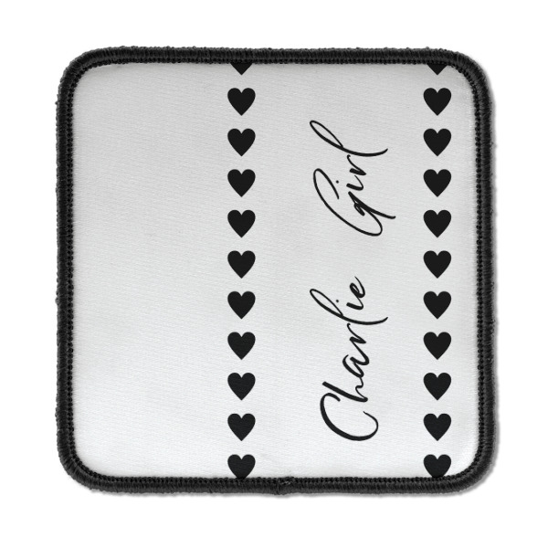 Custom Design - Iron On Patch -  Square - Front