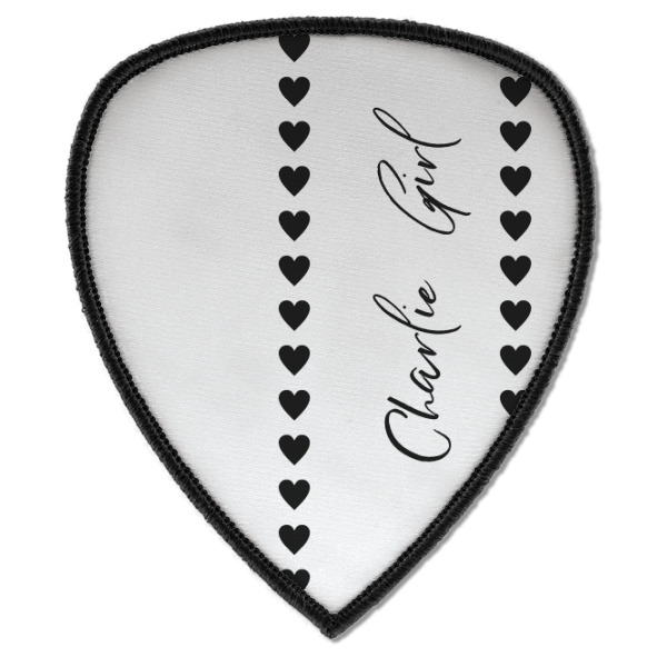 Custom Design - Iron On Patch - Shield - Style A - Front