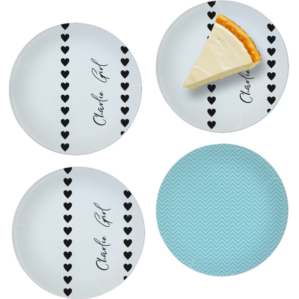 Custom Design - Set of Appetizer / Dessert Plates