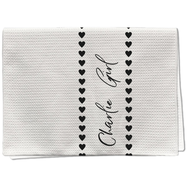 Custom Design Your Own Kitchen Towel - Waffle Weave