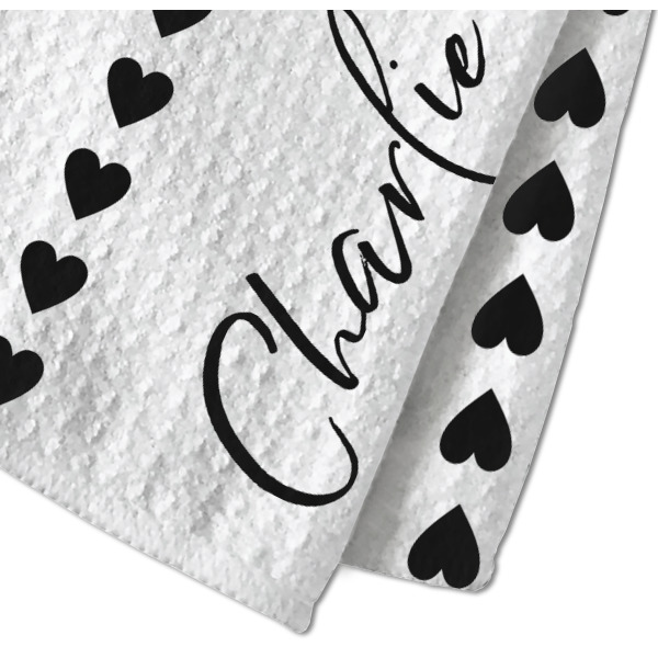 Custom Design - Waffle Weave Towel - Closeup of Material Image