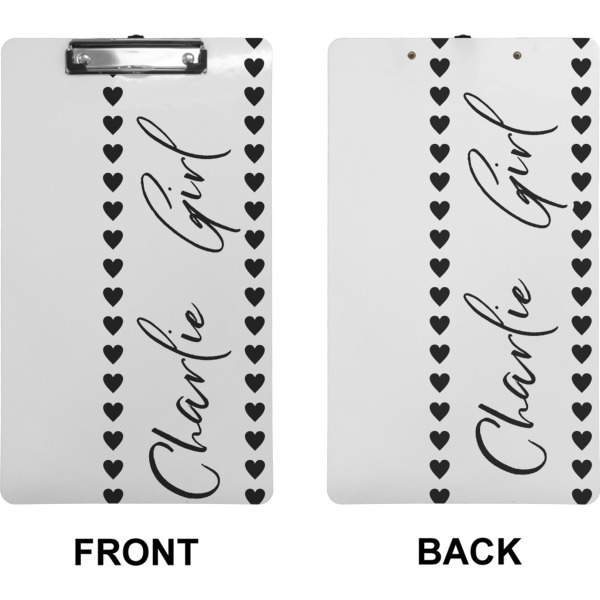 Custom Design - Clipboard (Legal) (Front + Back)