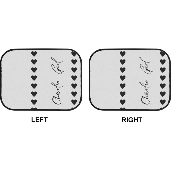 Custom Design - Car Floor Mats (Back Seat) (Approval)