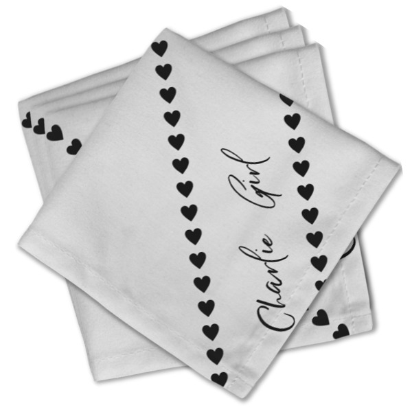 Custom Design - Cloth Napkins - Personalized Lunch (PARENT MAIN Set of 4)
