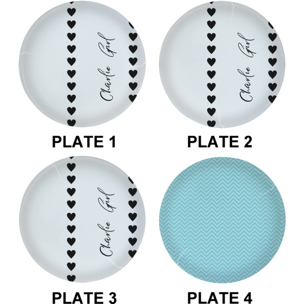 Custom Design - Set of Lunch / Dinner Plates (Approval)
