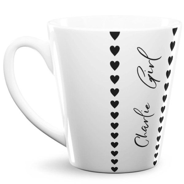 Custom Design Your Own 12 oz Latte Mug