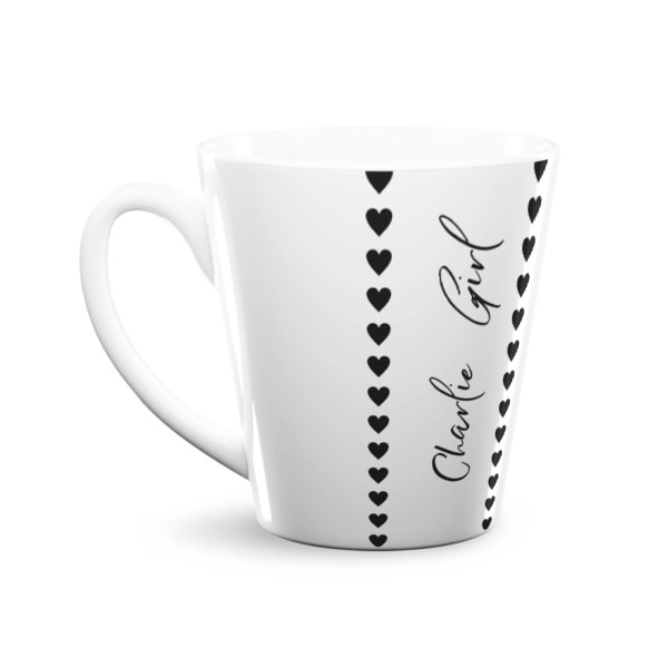 Custom Design - 12 Oz Latte Mug - Front