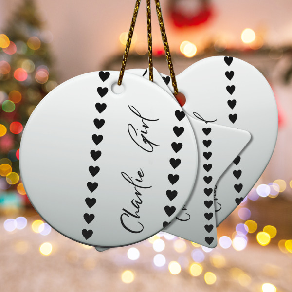 Custom Design Your Own Ceramic Ornament
