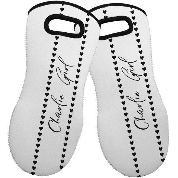 Custom Design - Neoprene Oven Mitt -Set of 2 - Front