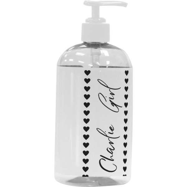 Custom Design - Large Liquid Dispenser (16 oz) - White