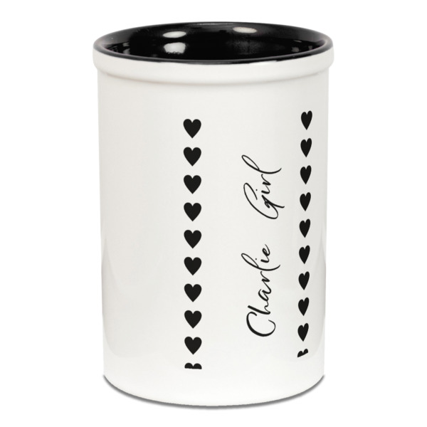 Custom Design - Pencil Holder - Black