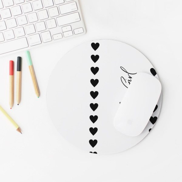 Custom Design - Round Mousepad - LIFESTYLE 2