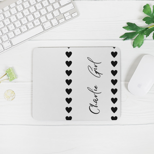 Custom Design - Rectangular Mouse Pad - LIFESTYLE 2